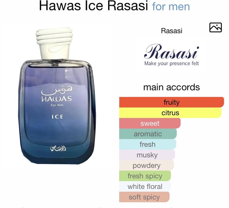 Rasasi Hawas Ice EDP 100ml