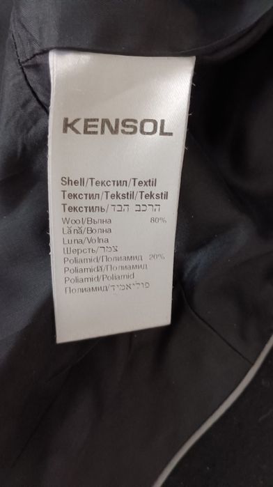 Вълнено палто Kensol 34 р-р