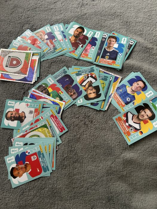 Vand/stickere panini WC 2026
