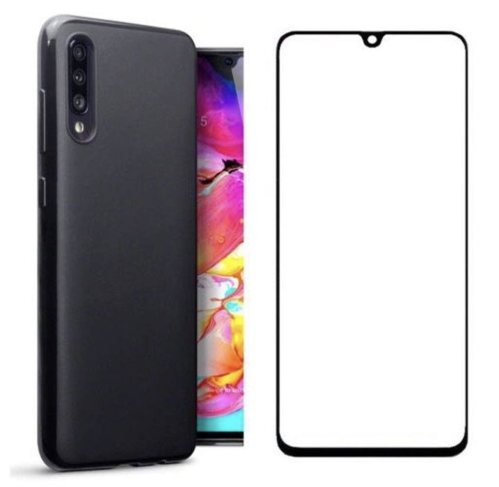 Husa TPU Focus si Folie Sticla 12D Samsung A20e/A22/A23/A24/A25/A26