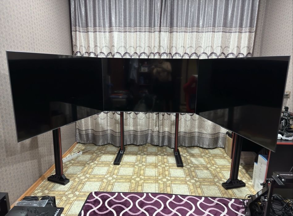 Продам triple screen (тройной экран) для кокпита