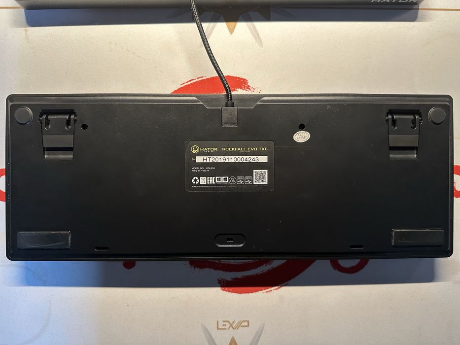 Геймърска клавиатура HATOR Rockfall EVO TKL Optical – RGB