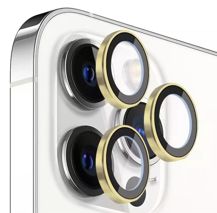 Iphone 14/15/16/17 Pro Max Folie Sticla Cercle Pentru Camera Full Cove
