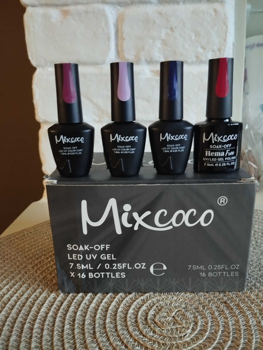 Гел лак за нокти Микскоко Лед/Ув гел лак
