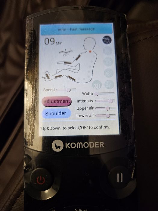 Fotoliu masaj Veleta oferta Paste
