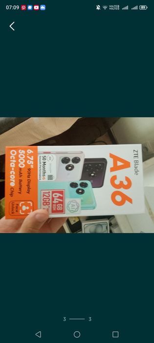 Zte blade a36  64gb