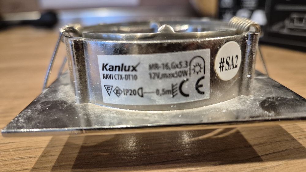 Квадратни лунички за вграждане