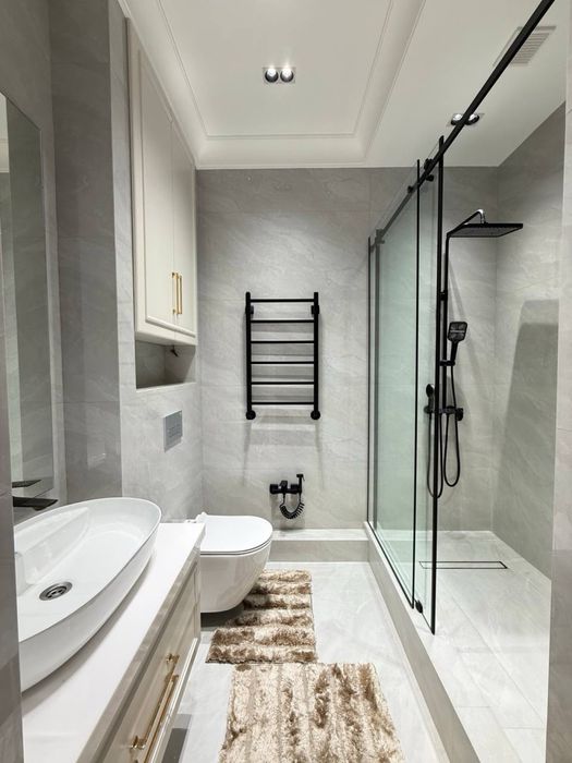 3-комнатная квартира ЖК Milano 109 м² Яккасарай евроремонт мебель тех
