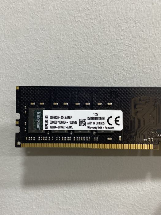 Kingston DDR4 16 Gb 2666  yangi