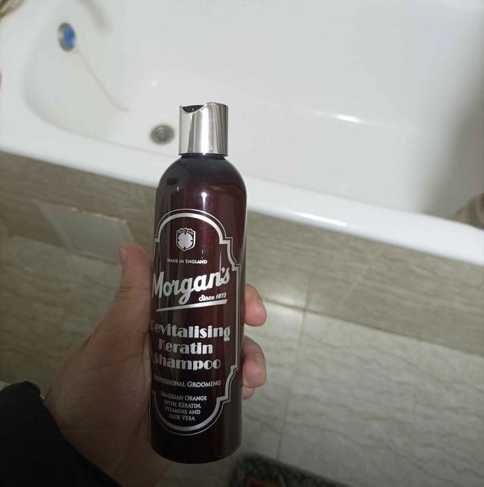 Кератинивый шампунь Morgan's