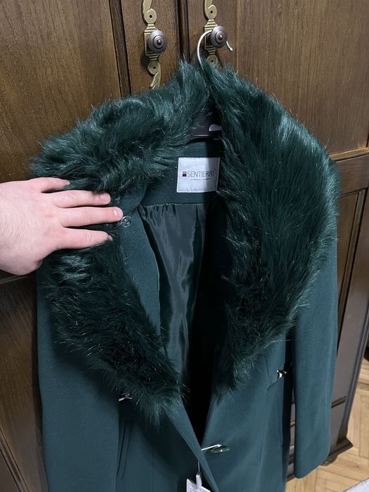 Vand palton verde marime M