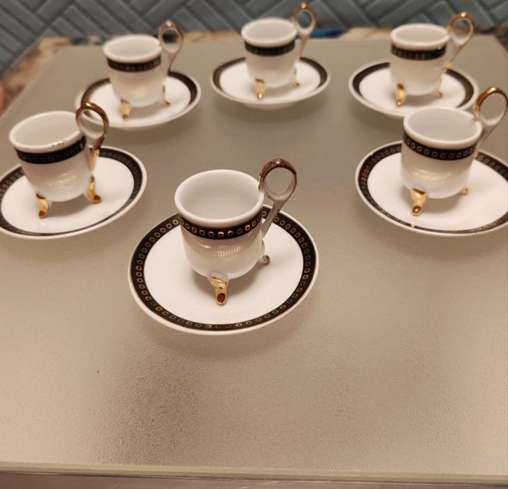 Set 6 cești cafea miniatură vintage
