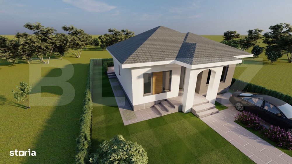 Casa parter, 300 mp teren, zona Damila