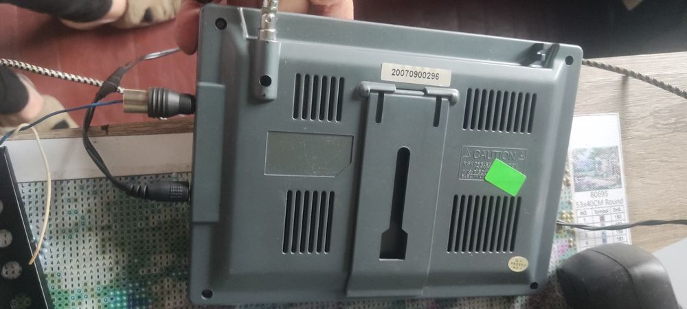 Преносим телевизор. Работи