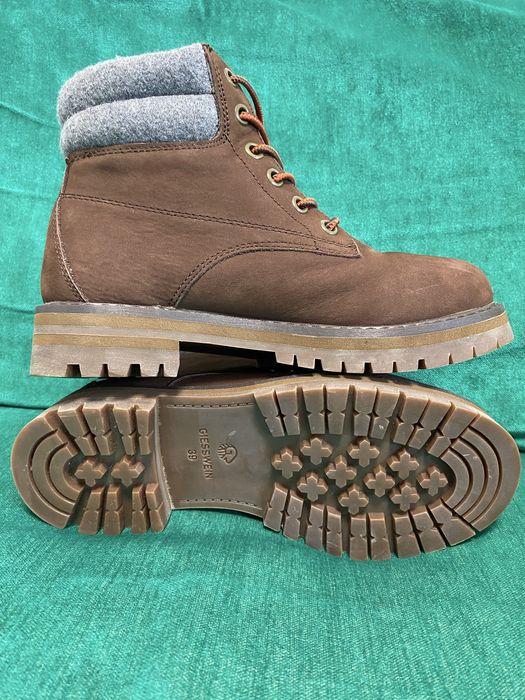 Ghete Giesswein Nubuck Merino Waterproof marimea 39