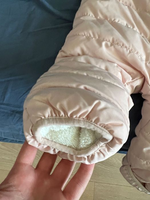 Зимен космонавт, H&M, размер 4-6м., розова пудра.