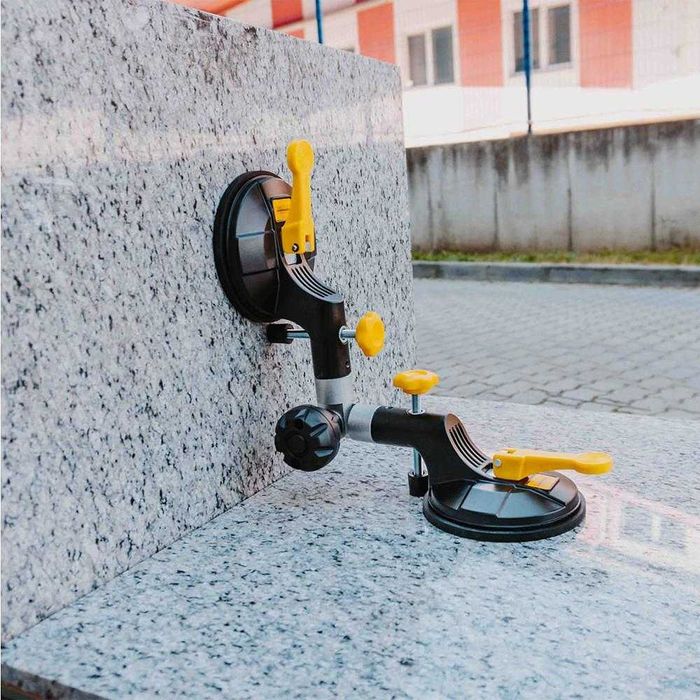 Вакуум вендуза двойна, Topmaster 250525, 130 мм, до 100 кг