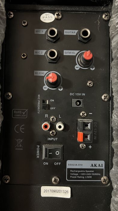 Boxa AKAI X10 Karaoke jbl sony Bluetooth