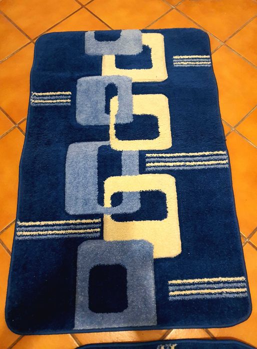 Set de carpete albastre