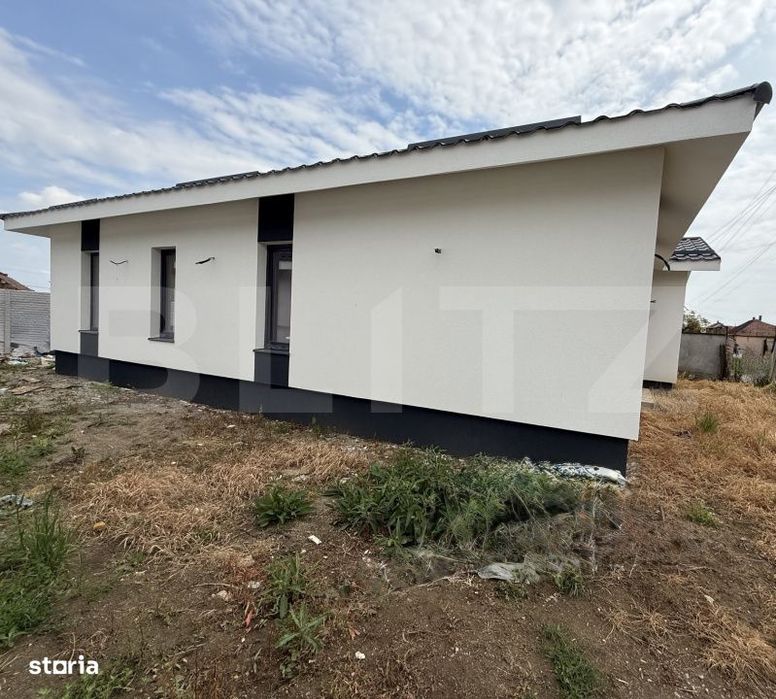 Casa semifinisata 4 camere, 105 mp, zona Odoreu
