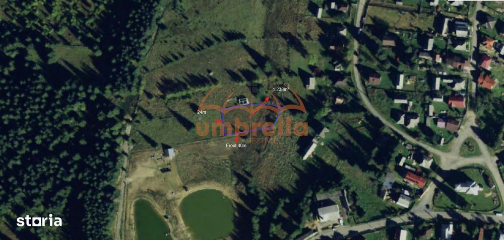 De vanzare teren 1.238m² Belis langa Pescarie - La Gavrila ! 21€m²