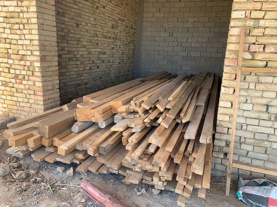 Продается строй материал новый, опалк, рейки, бурусы.