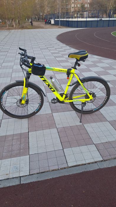 Велосипед салатовый цвет