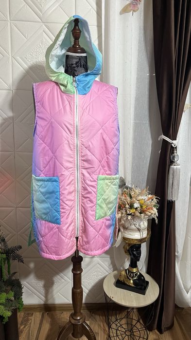 Vesta casual colorata