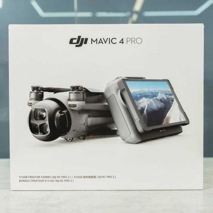 Квадрокоптер Dji mavic 4 Pro Creator Combo (RC PRO-2) дрон [НОВЫЙ]