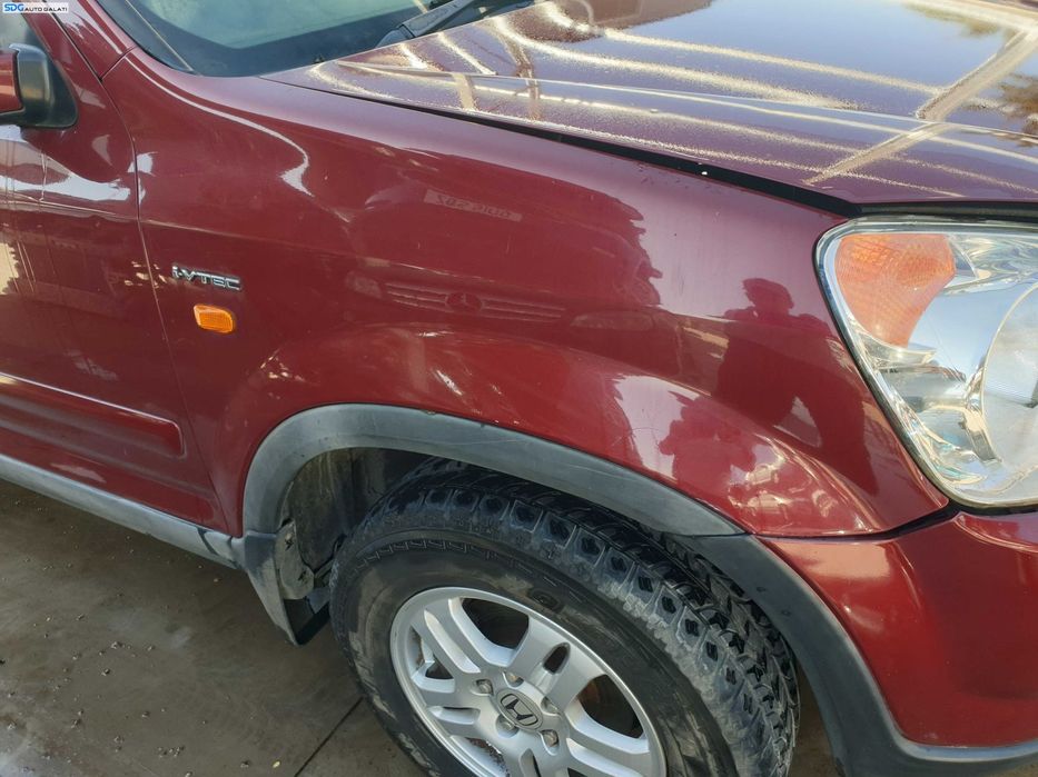 Aripa Dreapta Fata Honda CR-V 2002 - 2006 Culoare R517P Redondo Red Pearl [K6965]