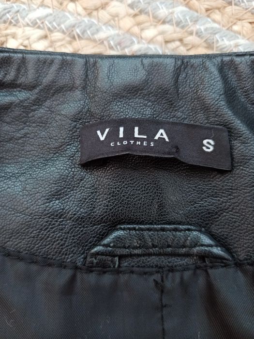 Кожено късо сако