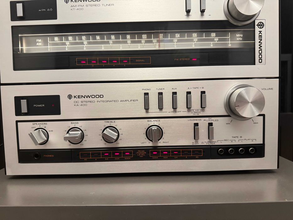 Linie  Audio Kenwood KA-400 / KX-400 / KT-400