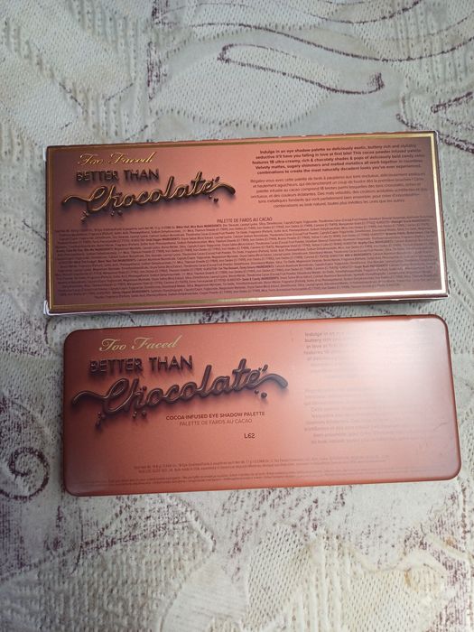 Vand paleta Too Faced Better than Chocolate