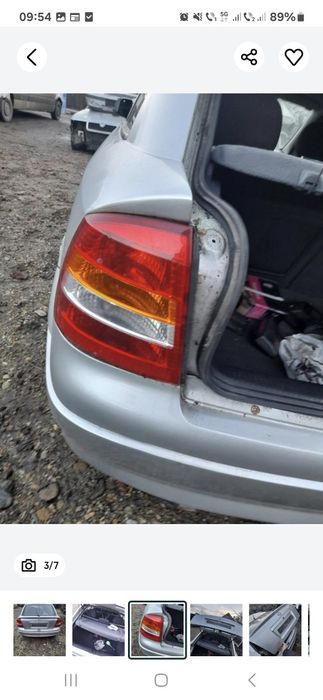Vând  haion fără rugina + luneta impecabil opel astra g în 2 usi