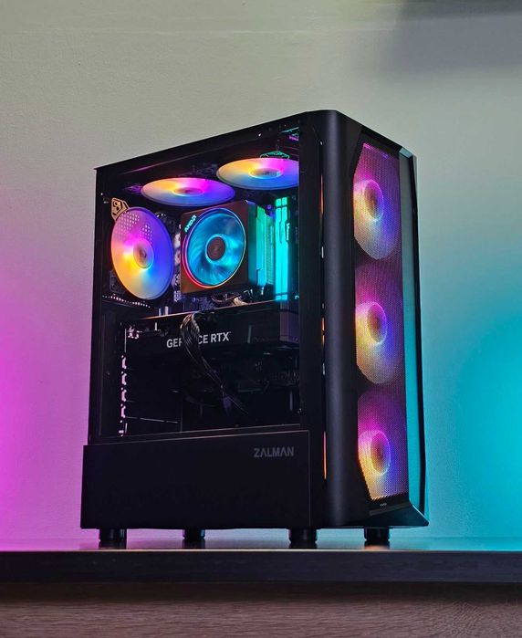 Ryzen 5-7500F/RTX 5060Ti 16GB/RAM 32GB/SSD 1TB/Чисто Нов-Гаранция!