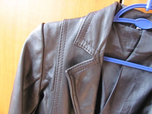 geaca din piele marimea S