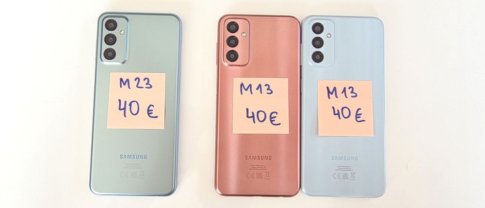2бр. Samsung M13
1бр. Samsung M23