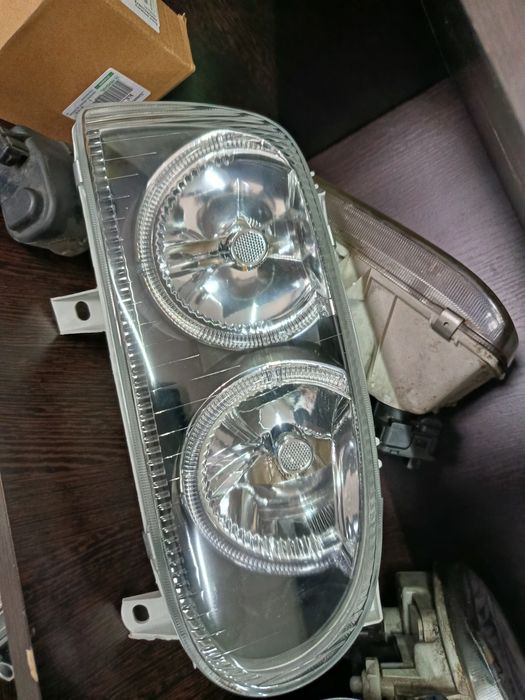 Тюнинг фары Гольф 3