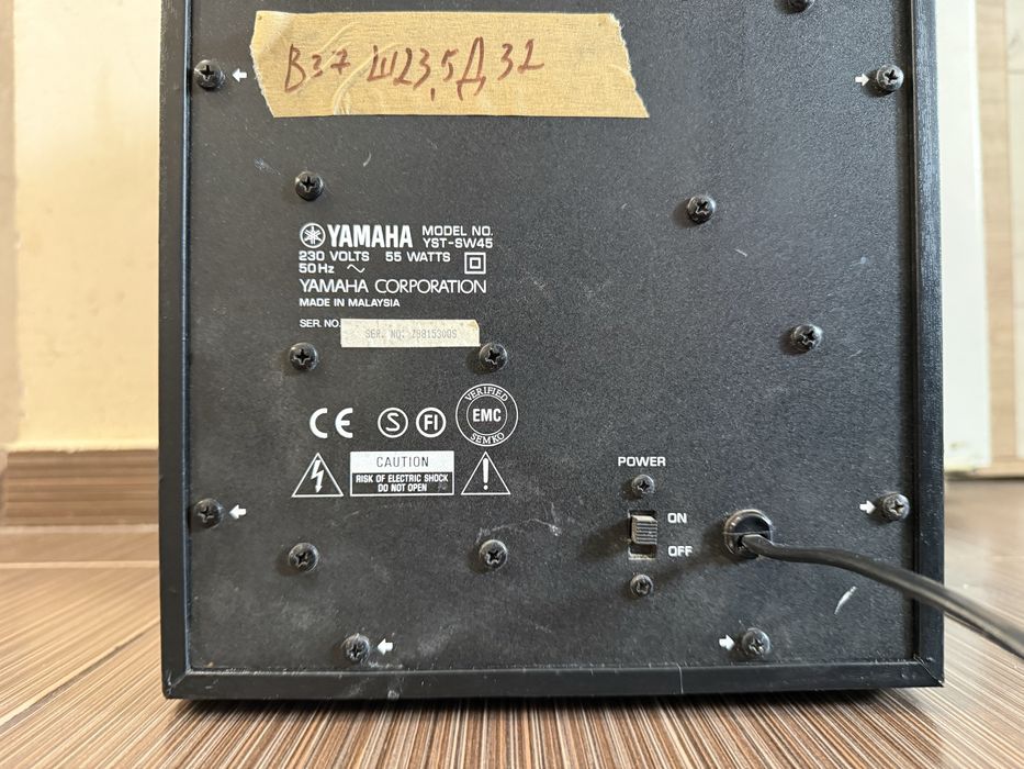 Yamaha YST-SW45 8”  Subwoofer