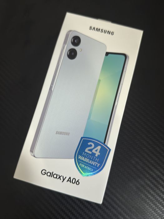 Samsung Galaxy A06, 128GB, 4GB RAM, Light Blue,nou,sigilat.