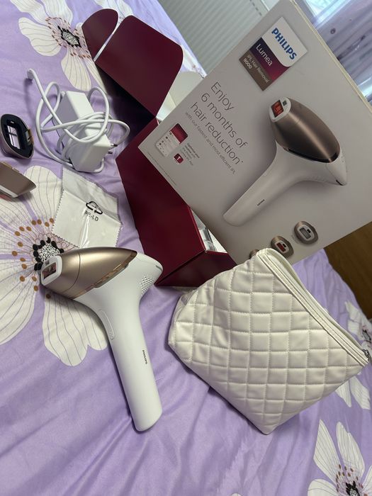 Vand epilator aproape noIPL Philips Lumea seria 9000 senzor smart skin
