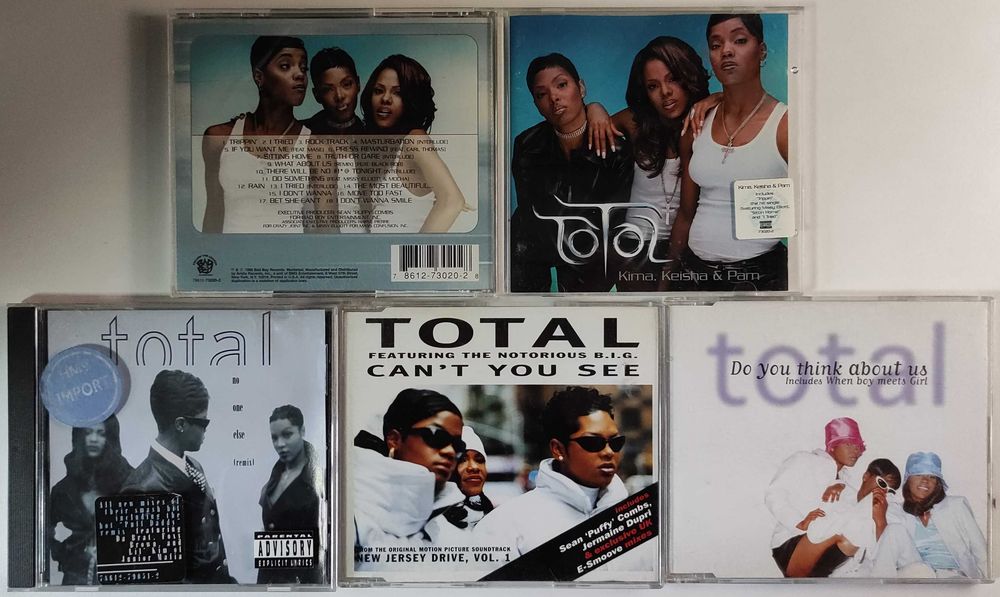 En Vouge, Total, Xscape, Zhane, Babyface, Beverley Knight, Shola Ama