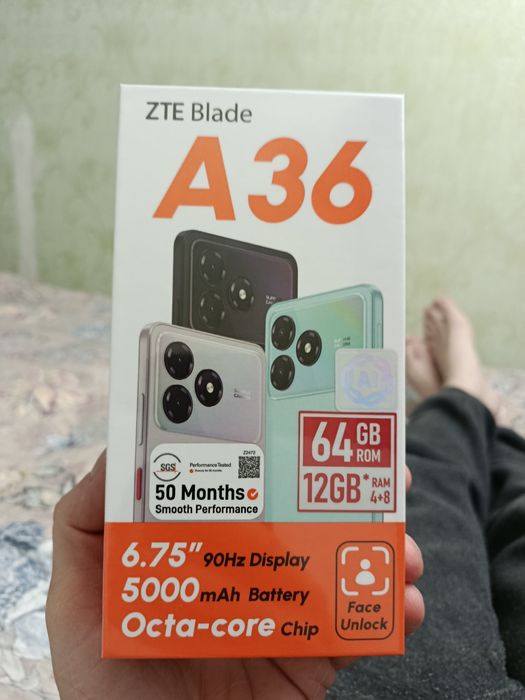 продам смартфон ZTE A36