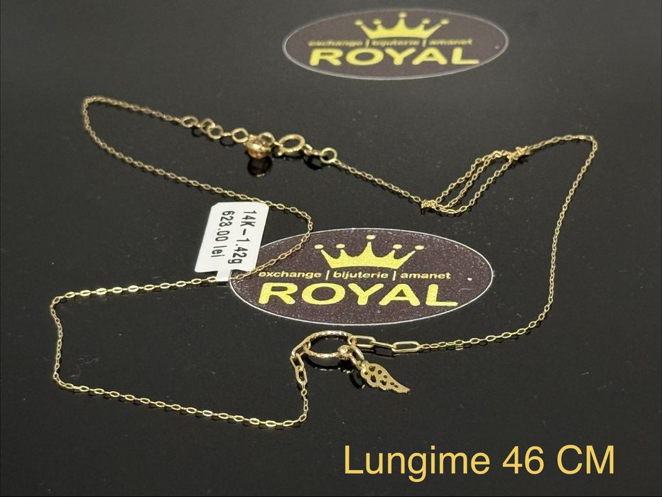 Bijuteria ROYAL : Lant AUR 14K  1.42 GR