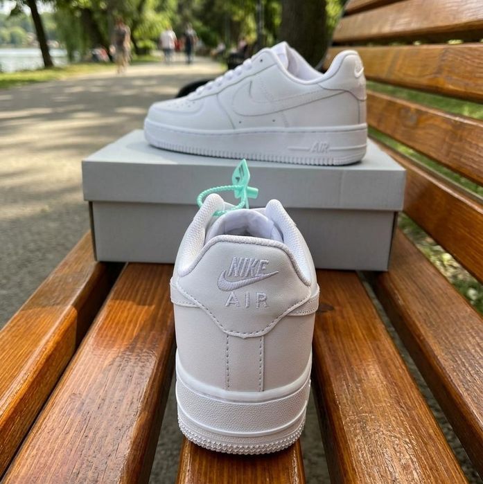 Nike Air Force One Triple White Alb - Unisex
