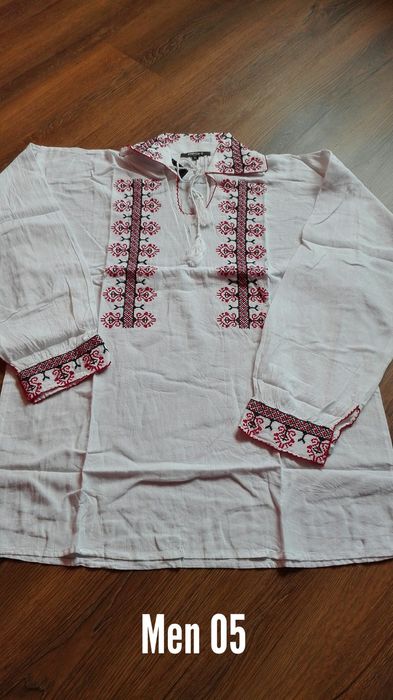 Ie bărbați motive tradiționale de la S la 6XL