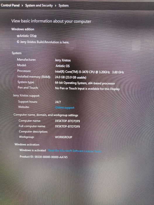 Desktop cu procesor Intel Core i5, 24.00 GB memorie ram, Win 11