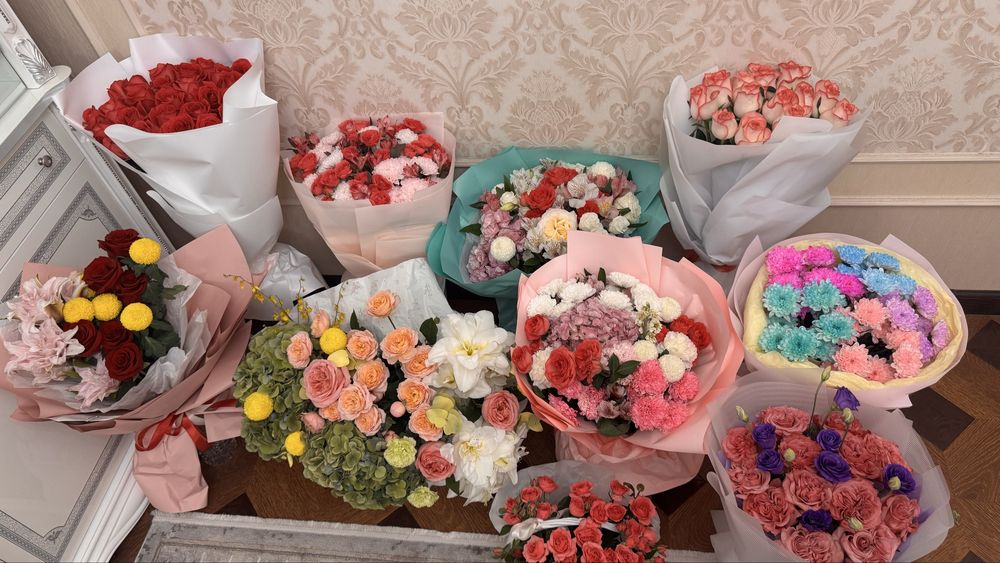 Цветы Астана срочно