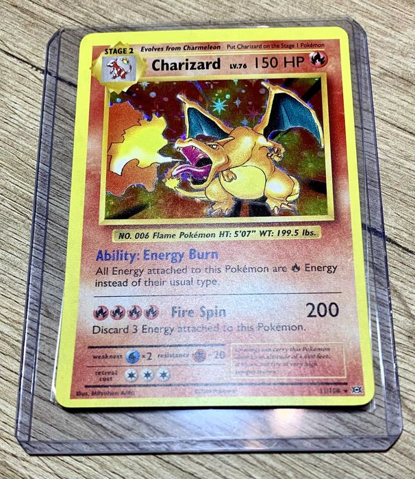 2016 Charizard Evolutions Holo Rare Pokemon Card