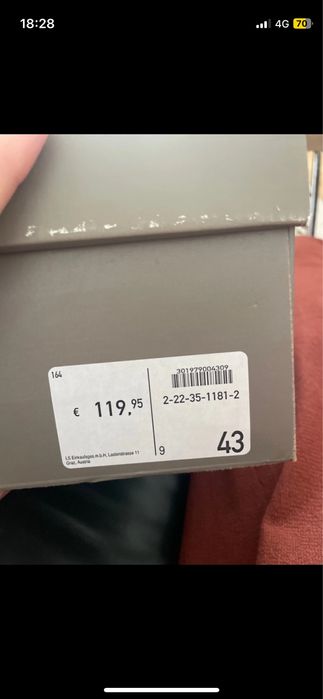 Pantofi Gant marimea 43